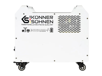 "Könner & Söhnen" Tragbare Powerstation KS 2500PS - 2560Wh