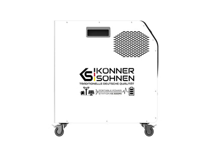 "Könner & Söhnen" Tragbare Powerstation KS 3000PS - 3200Wh