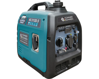 "Könner & Söhnen" Inverter-Generator KS 3100i S - 2.8kW Nennleistung - Benzinmotor - 230V