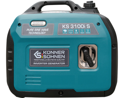 "Könner & Söhnen" Inverter-Generator KS 3100i S - 2.8kW Nennleistung - Benzinmotor - 230V