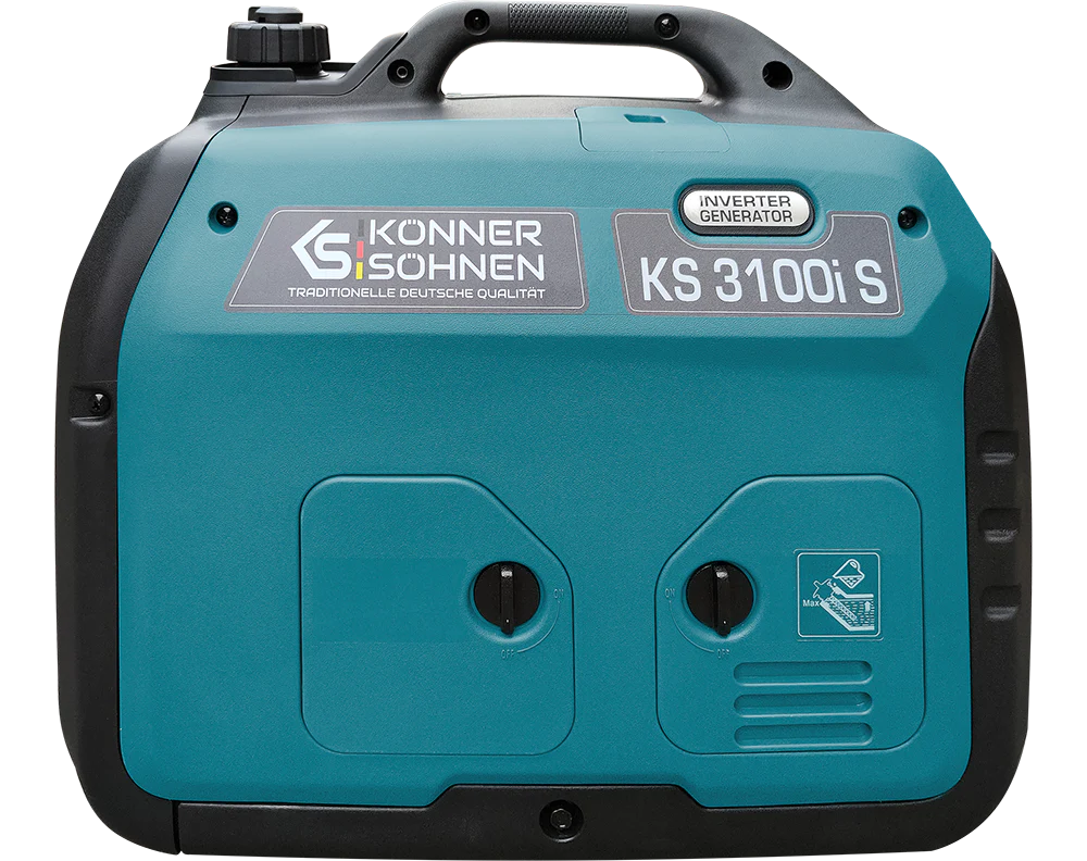 "Könner & Söhnen" Inverter-Generator KS 3100i S - 2.8kW Nennleistung - Benzinmotor - 230V