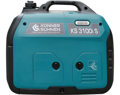 "Könner & Söhnen" Inverter-Generator KS 3100i S - 2.8kW Nennleistung - Benzinmotor - 230V