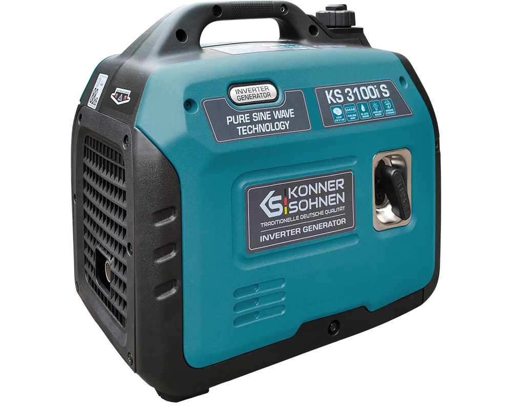 "Könner & Söhnen" Inverter-Generator KS 3100i S - 2.8kW Nennleistung - Benzinmotor - 230V