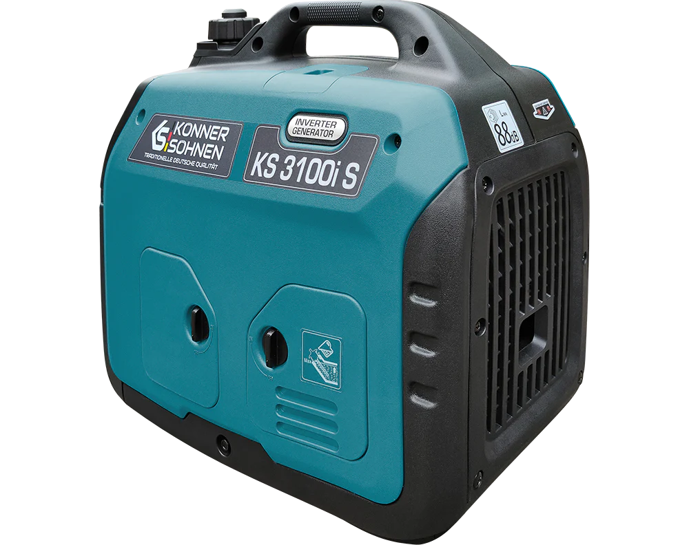 "Könner & Söhnen" Inverter-Generator KS 3100i S - 2.8kW Nennleistung - Benzinmotor - 230V