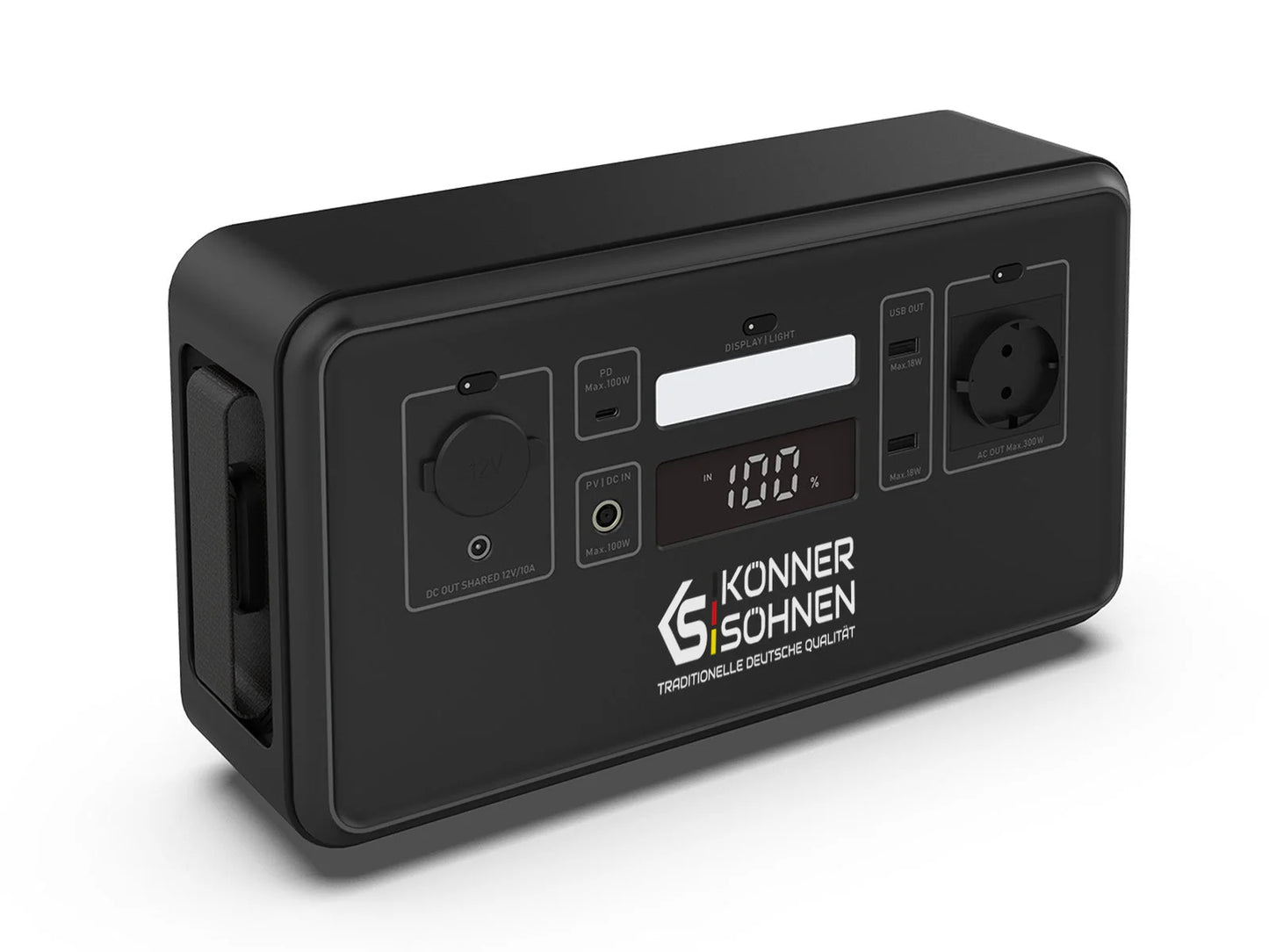 "Könner & Söhnen" Tragbare Powerstation LifePO4 KS 300PS - 294Wh
