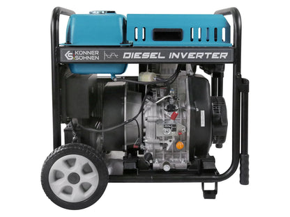 "Könner & Söhnen" Diesel-Inverter-Generator KS 6100iDЕ ATSR - 5kW Nennleistung - Dieselmotor - 230V