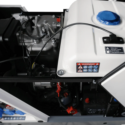 "Könner & Söhnen" Diesel Inverter Generator in Soundproof Casing KS 6500iDE S ATSR  - 6kVA Nennleistung - Dieselmotor - 230V