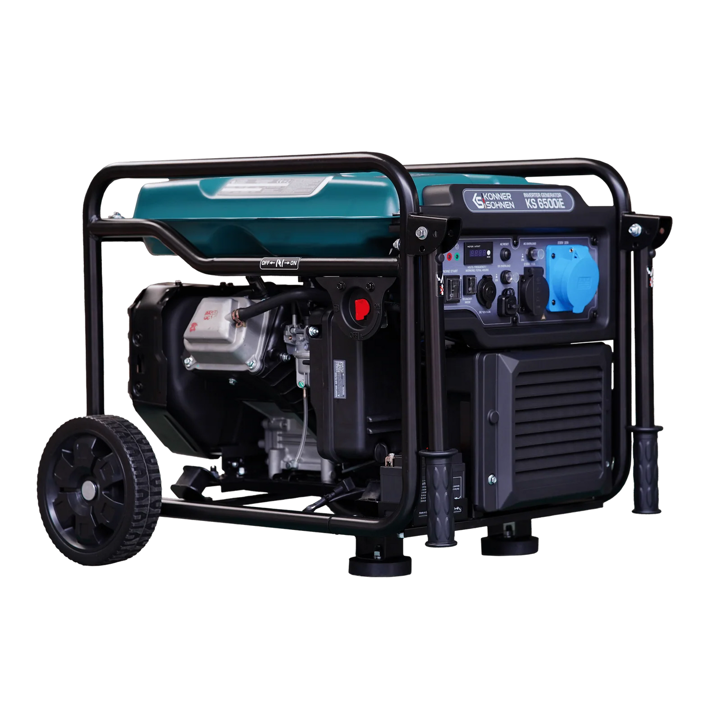 "Könner & Söhnen" Inverter Generator KS 6500iE - 6kW Nennleistung - Benzinmotor - 230V
