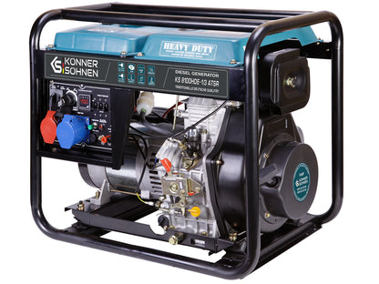 "Könner & Söhnen" Diesel-Generator KS 8100HDE-1/3 ATSR (EURO V)  - 5/6kW Nennleistung - 230/400V
