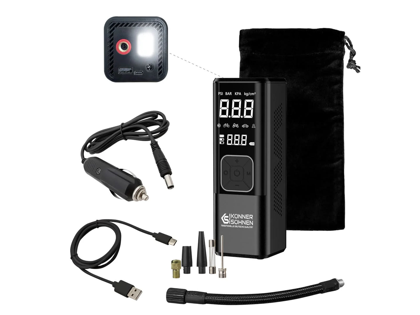 "Könner & Söhnen" Luftkompressor KS P20 - 6Ah