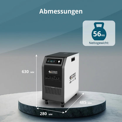 "Könner & Söhnen" Tragbare Powerstation KS 5200PS - 5120Wh