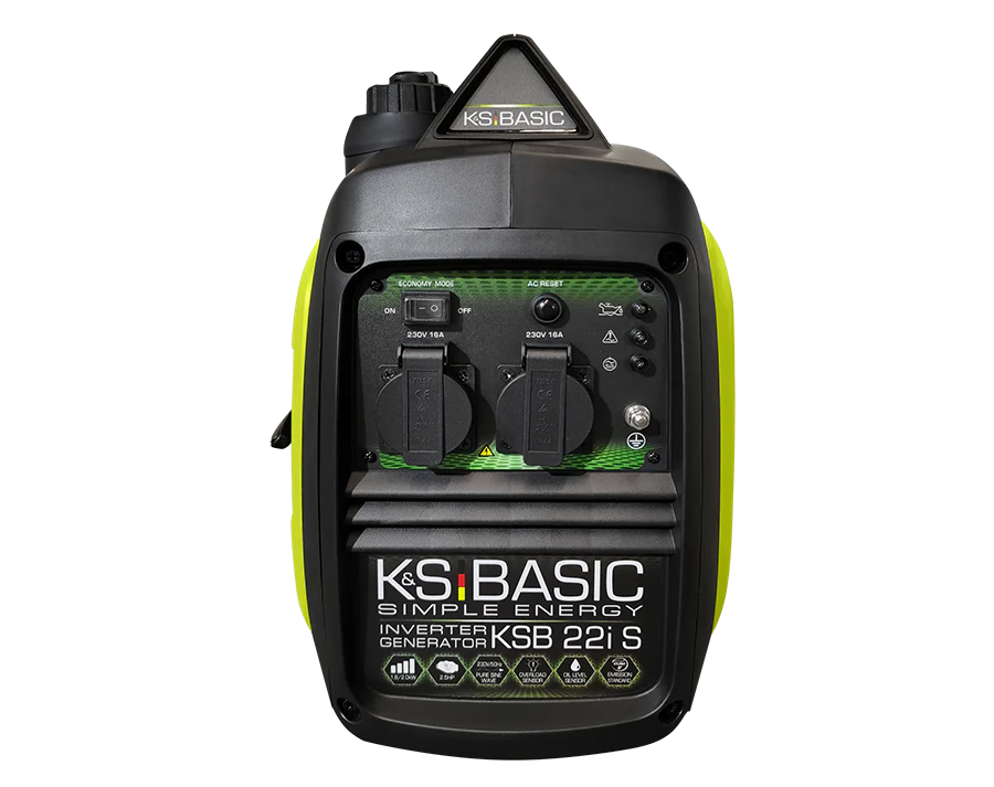 "Könner & Söhnen" Inverter-Generator KSB 22i S - 1.8kW Nennleistung - Benzinmotor - 230V