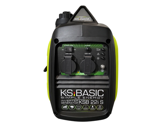 "Könner & Söhnen" Inverter-Generator KSB 22i S - 1.8kW Nennleistung - Benzinmotor - 230V