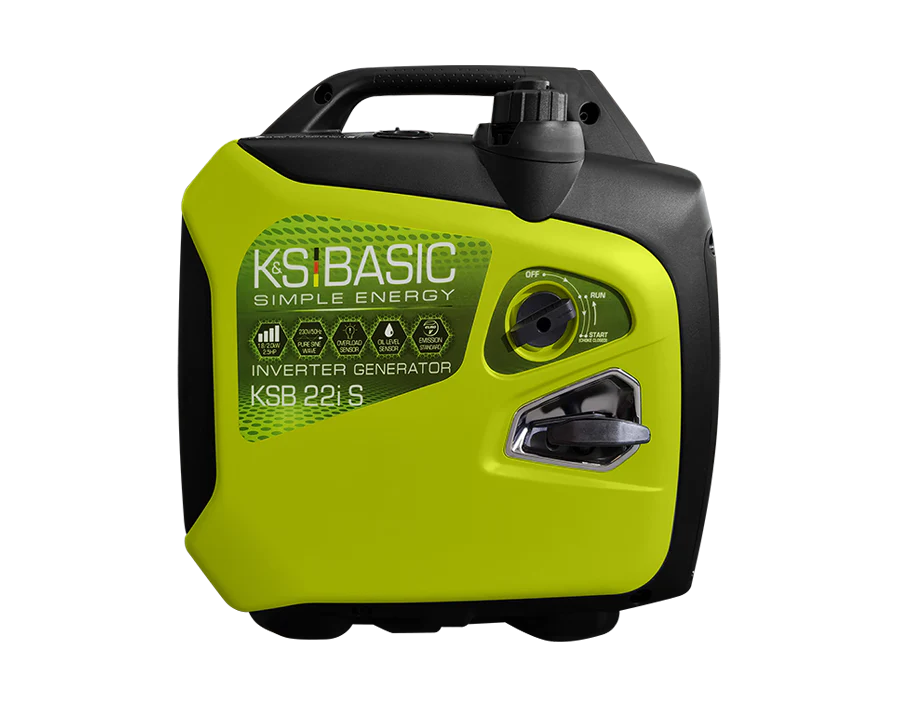 "Könner & Söhnen" Inverter-Generator KSB 22i S - 1.8kW Nennleistung - Benzinmotor - 230V