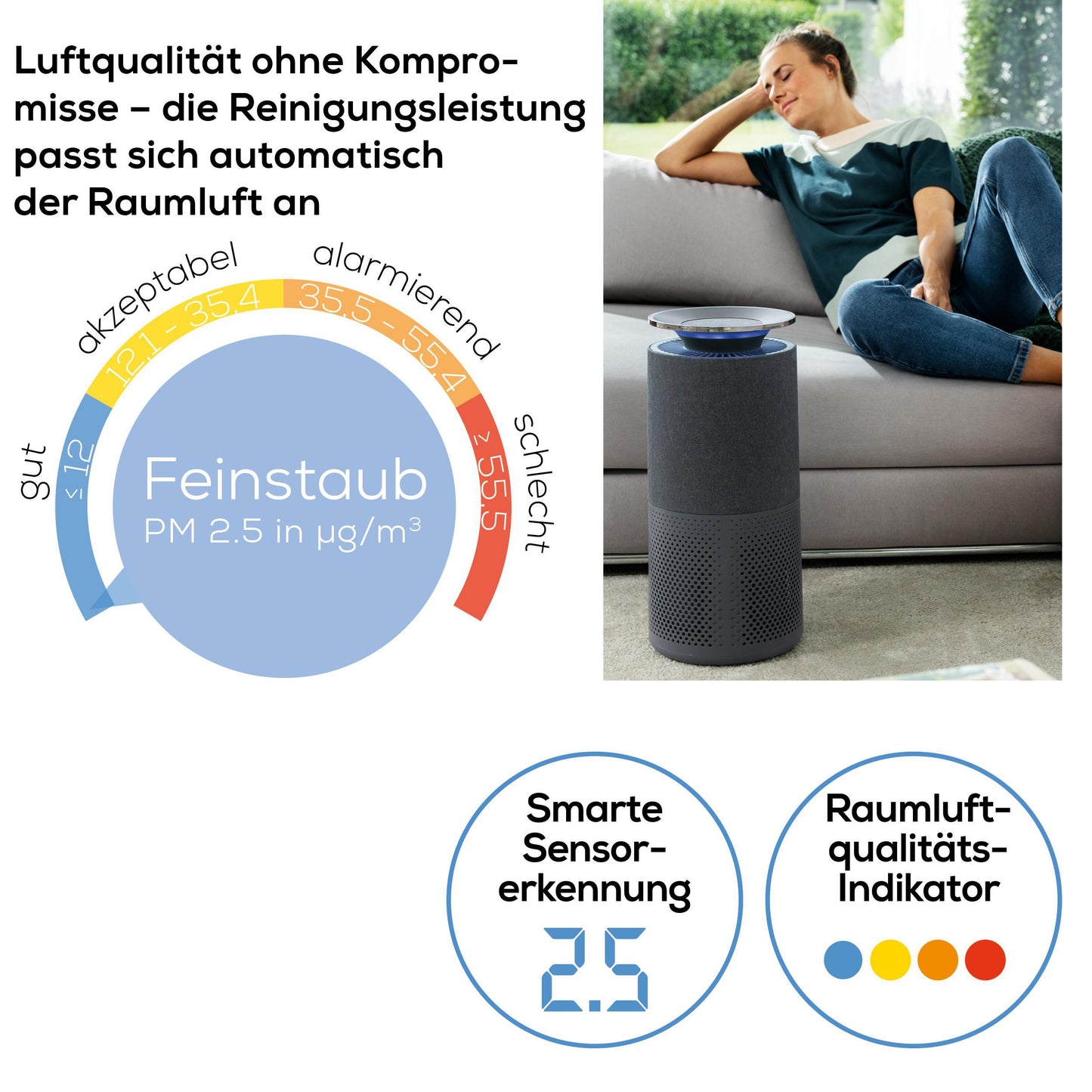 BEURER LR401 Wifi/BT 68013 Luftreiniger