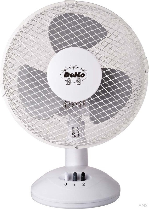 Dekon B 235 Tischventilator 30W 23cm 2 Stufen ws