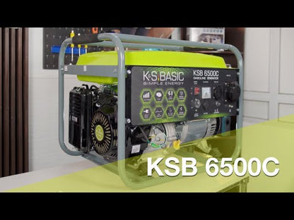 "Könner & Söhnen" Generator KSB 6500C  - 5kW Nennleistung - Benzinmotor - 230V