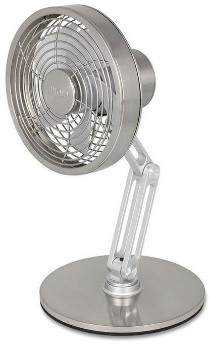 Unold 86705 Akku-Tischventilator Steel Flex ed 4W 3Geschwindigkeitsstufen Ø14cm